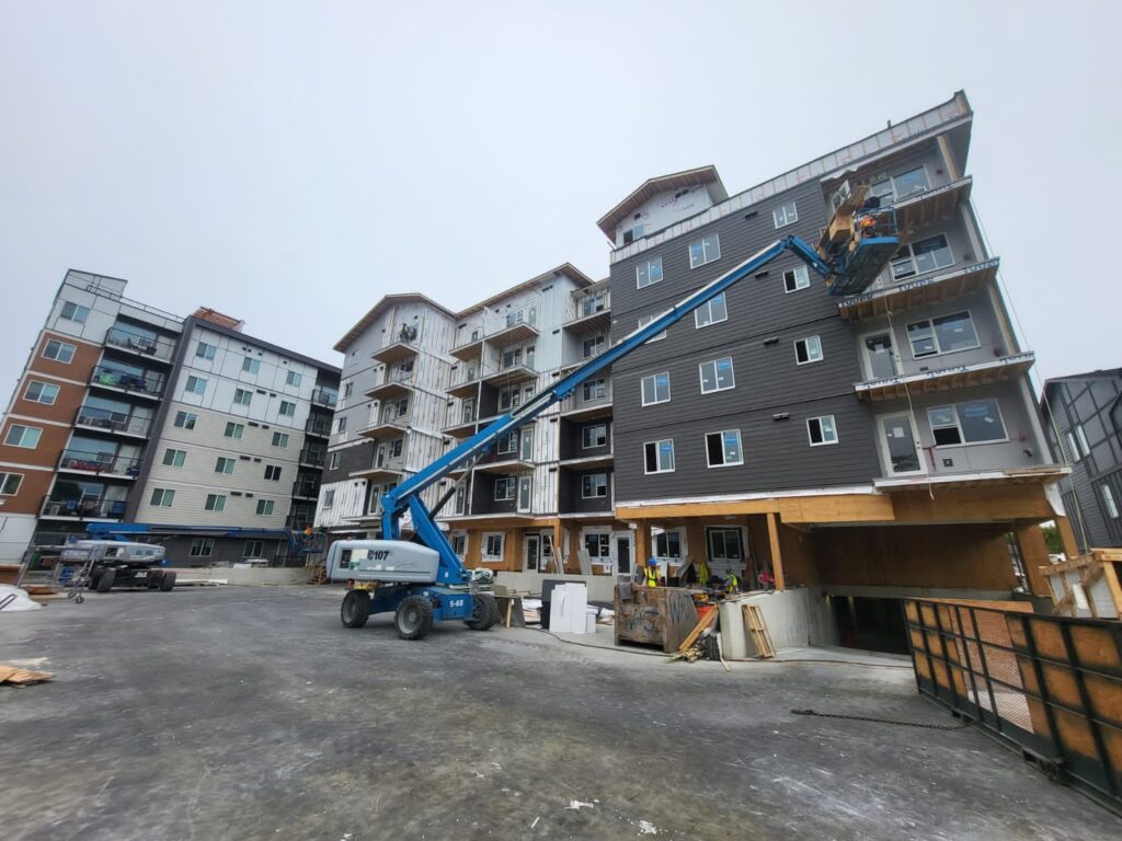 Siding and cladding installation by ROGCS exterior contractors in BC
